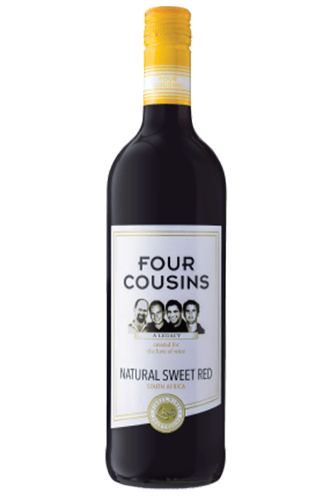 Four Cousins Natural Sweet Red Wine 750ml