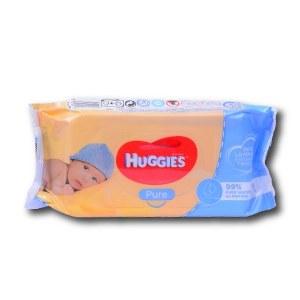 Huggies Baby Wipes Pure, Pack of 56 Wipes