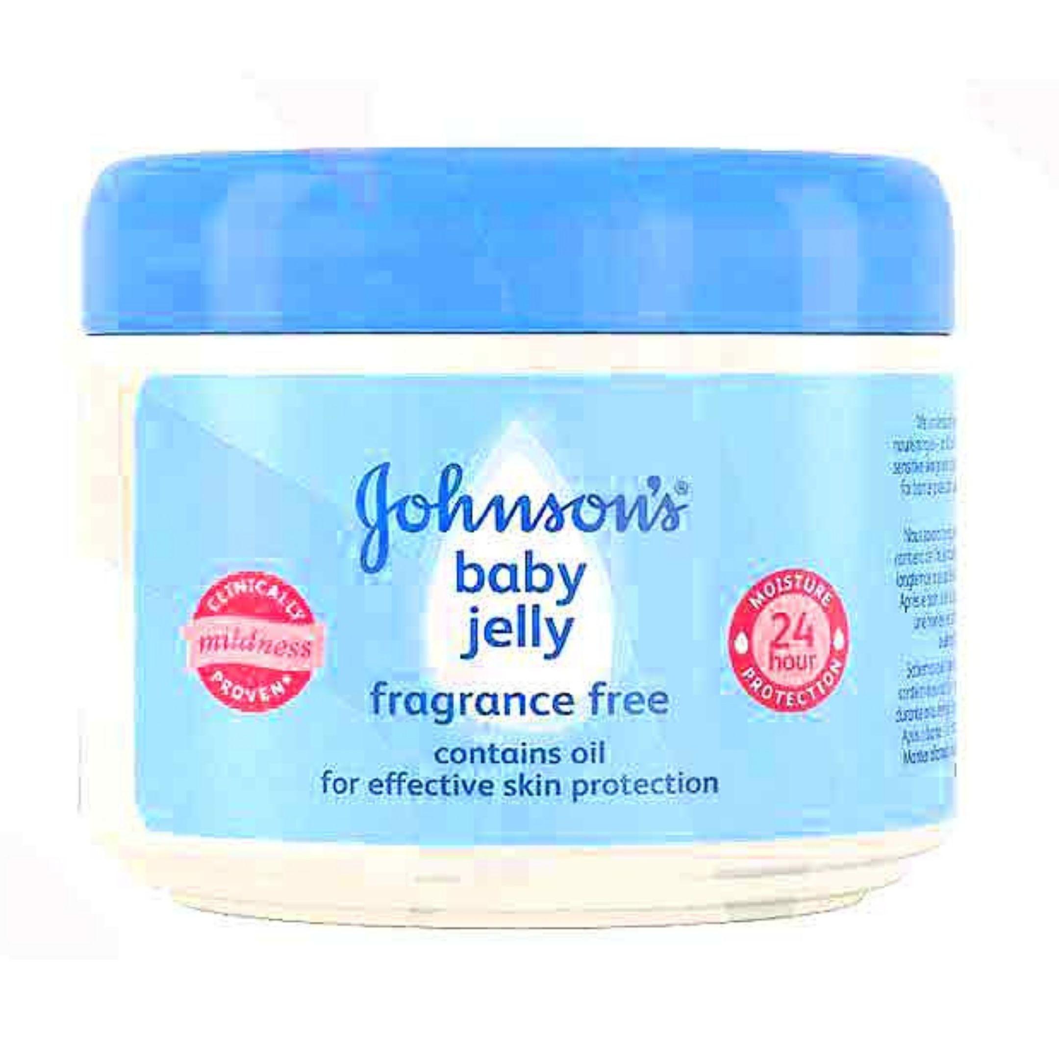Johnson Baby Jelly (Blue) Fragrance Free 100gm