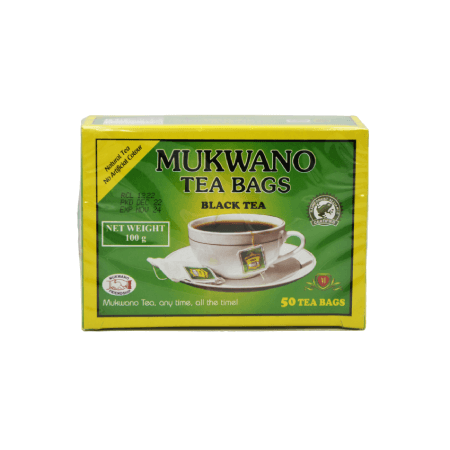 Mukwano Tea Bags, Pack of 50 Tea Bags