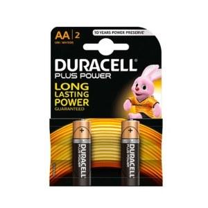 Duracell Plus AA, Pack of 2 Pieces