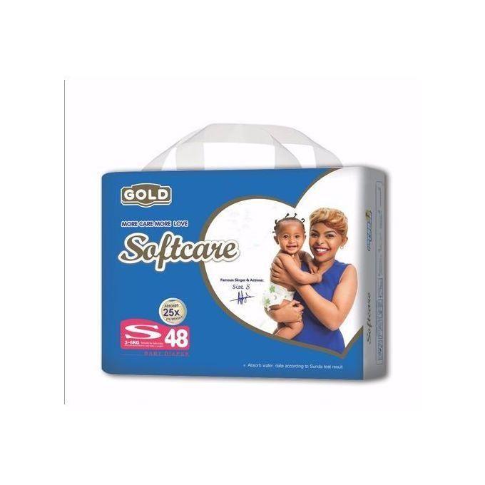 Softcare Baby Diapers - Small 48 pcs