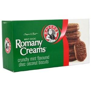 Bakers Romany Creams Mint 200gm