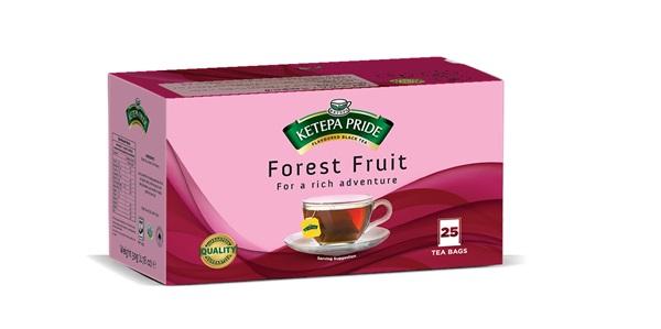 Ketepa Pride (Enveloped & tagged) Forest Fruit Flavoured Tea Bags -25’s