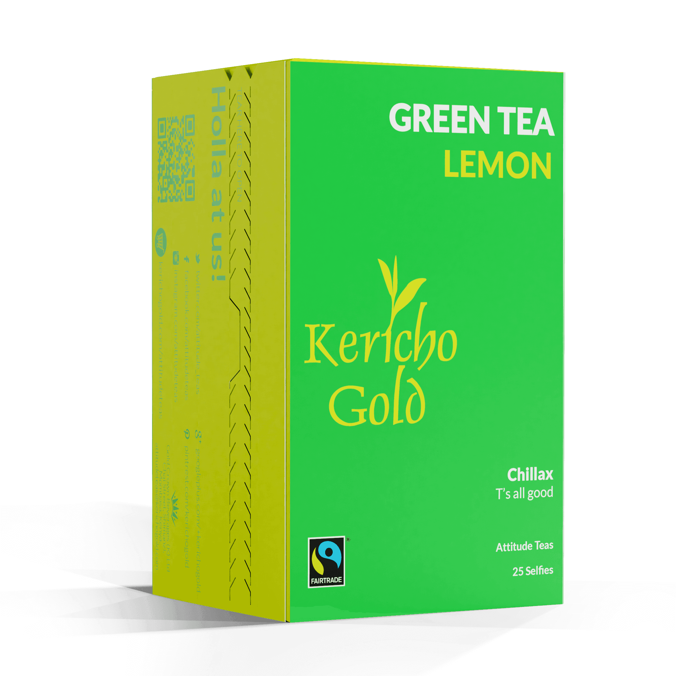 KERICHO GREEN TEA LEMON 25's