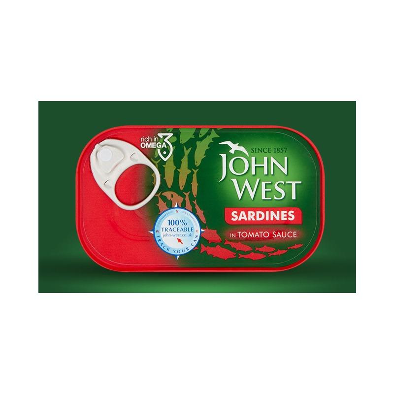 John West Sardines In Tomato Sauce