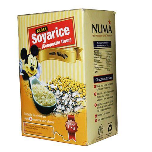 Numa Soya Rice Composite Flour With Nkejje - 1kg