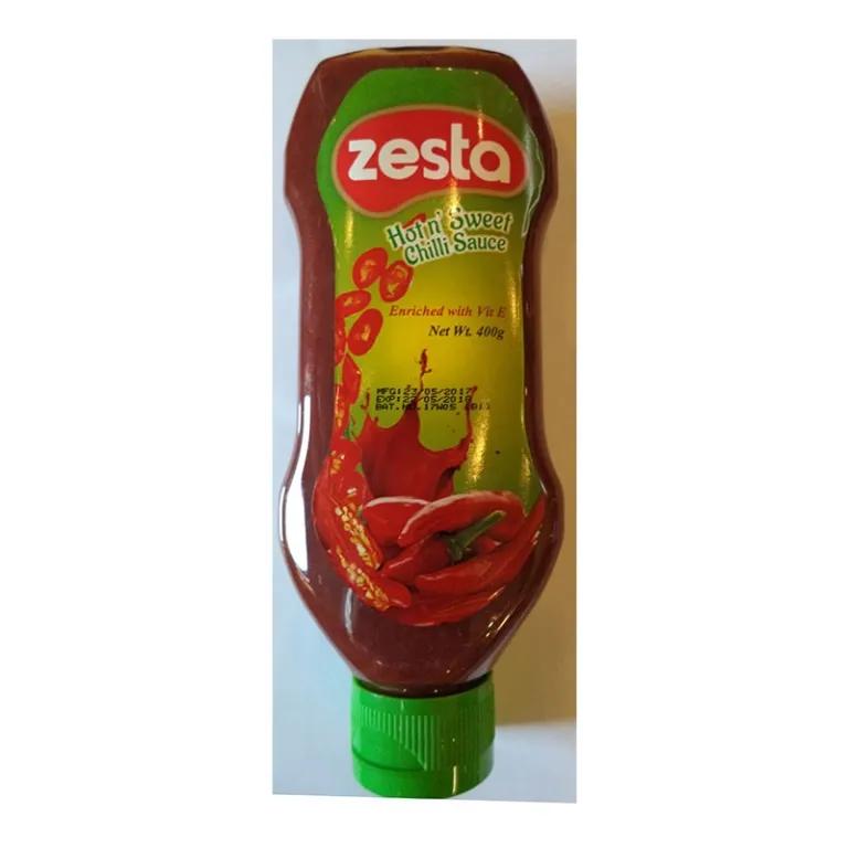 Zesta Hot & Sweet Chilly Sauce 400g (24pcs)