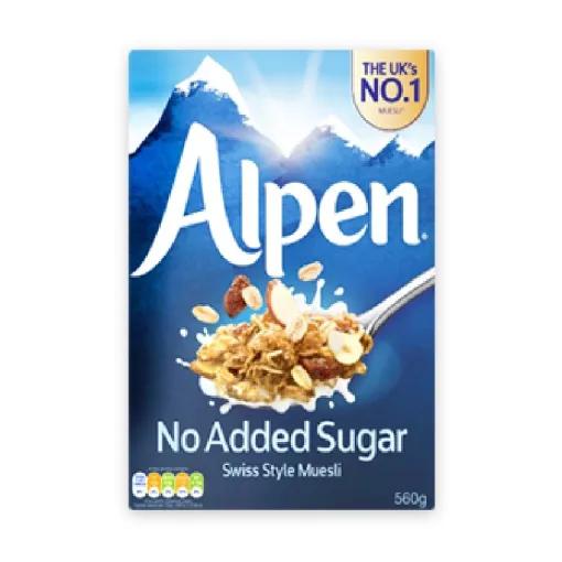 Alpen No Added Sugar 560gms