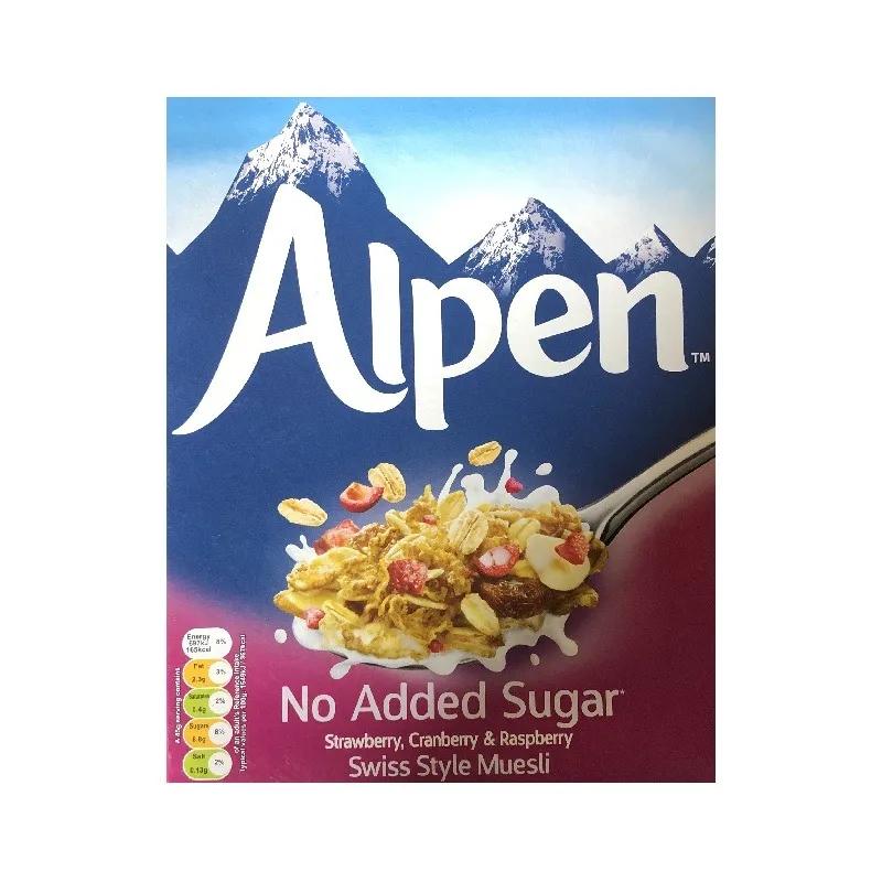 Alpen No Added Sugar Strawberry, Cranberry & Rasberry 560gms