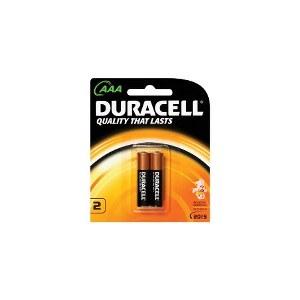 Duracell Basic AAA, Pack of 2 Pieces
