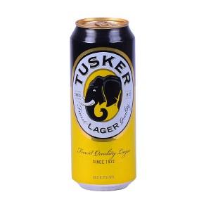 Tusker Beer Lager Can 500ml