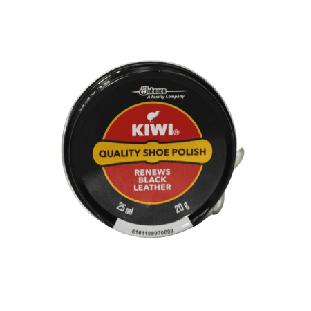 Kiwi Shoe Polish Black 25ml