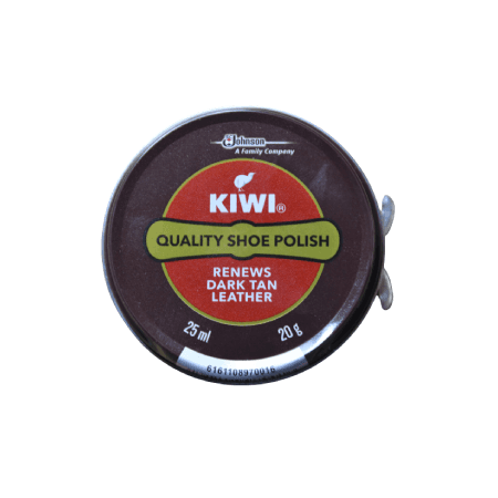 Kiwi Shoe Polish Dark Tan 25ml