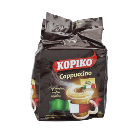 Kopiko Cappuccino Coffee, Pack of 10 Sachets