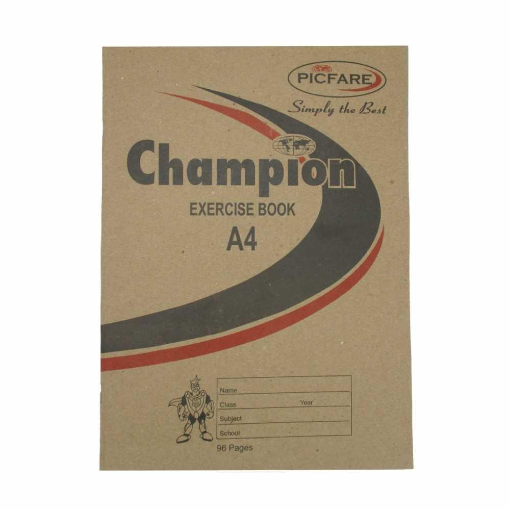 Picfare Champion Exercise book A4, 96 pages
