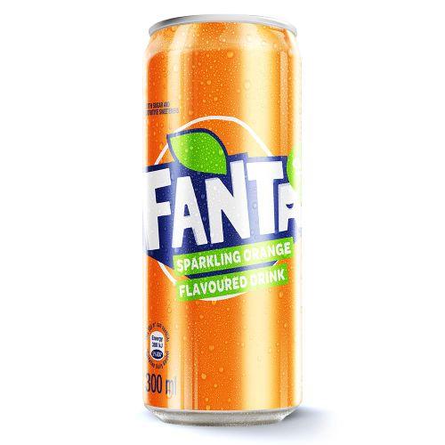 Fanta Orange 330ml Can