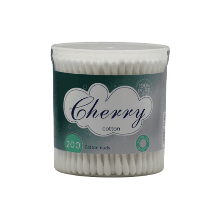 Cherry Cotton Buds, 200 Buds