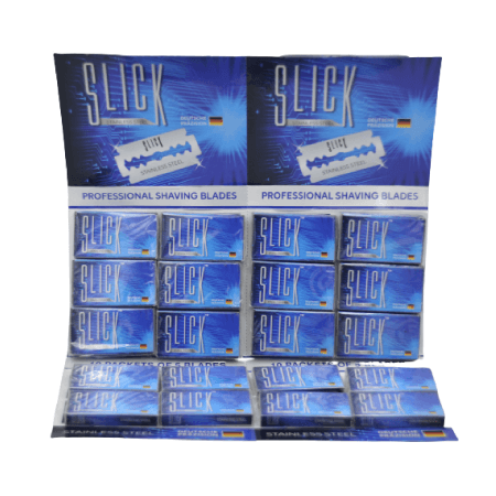 Slick Razor Blade, Card of 100 Blades