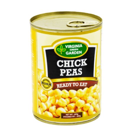 Virginia Green Chick Peas 400gm