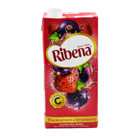 Ribena Blackcurrant & Strawberry 1Ltr