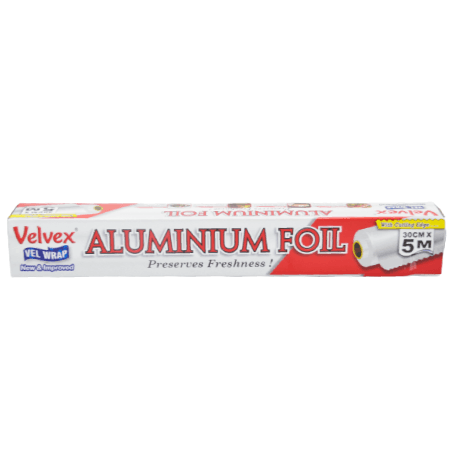 Velvex Aluminium Foil 30cmx5m