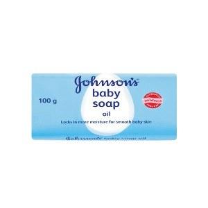 Johnson Baby Oil Soap (Blue) 100gm
