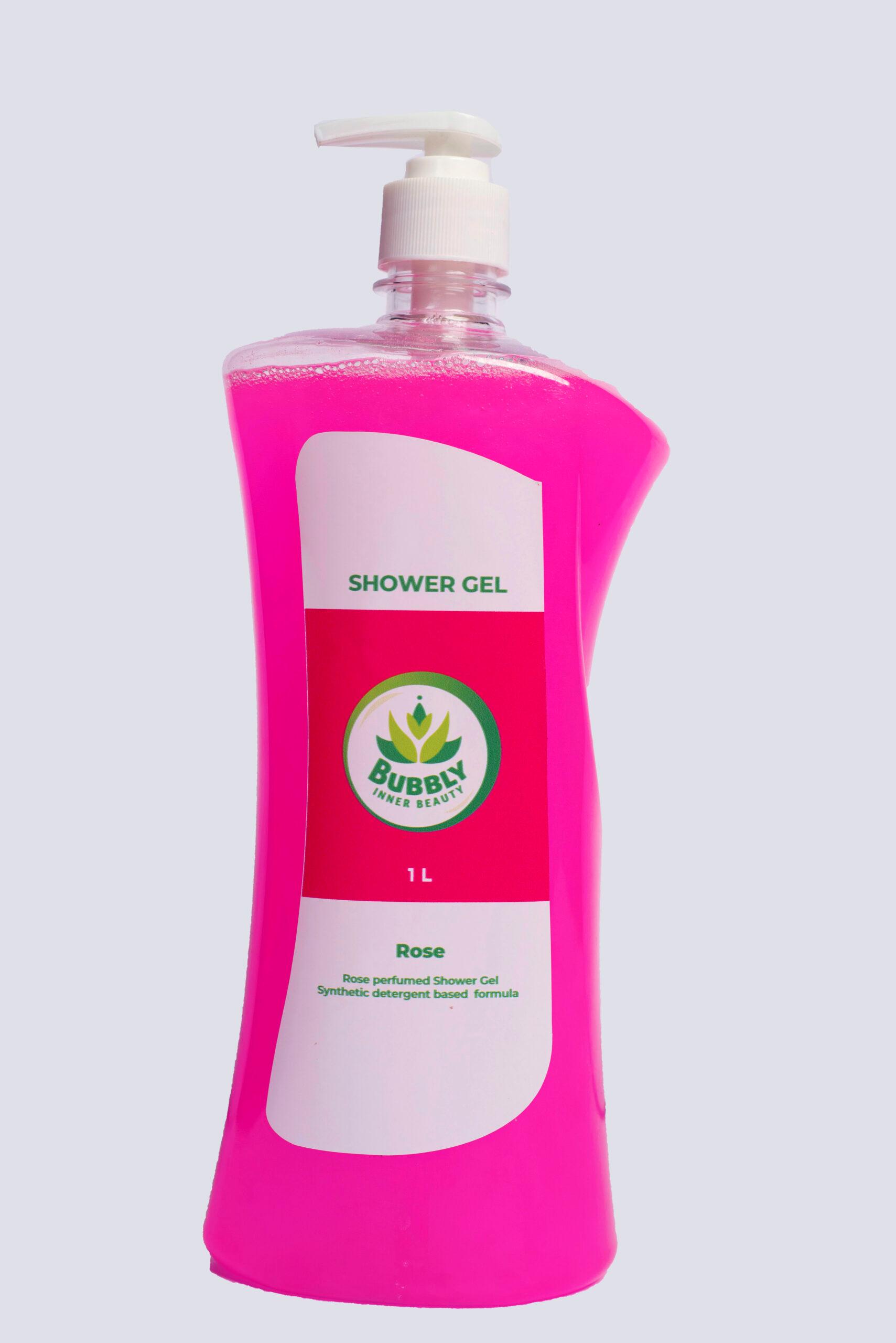 Bubbly Rose Shower Gel 1ltr