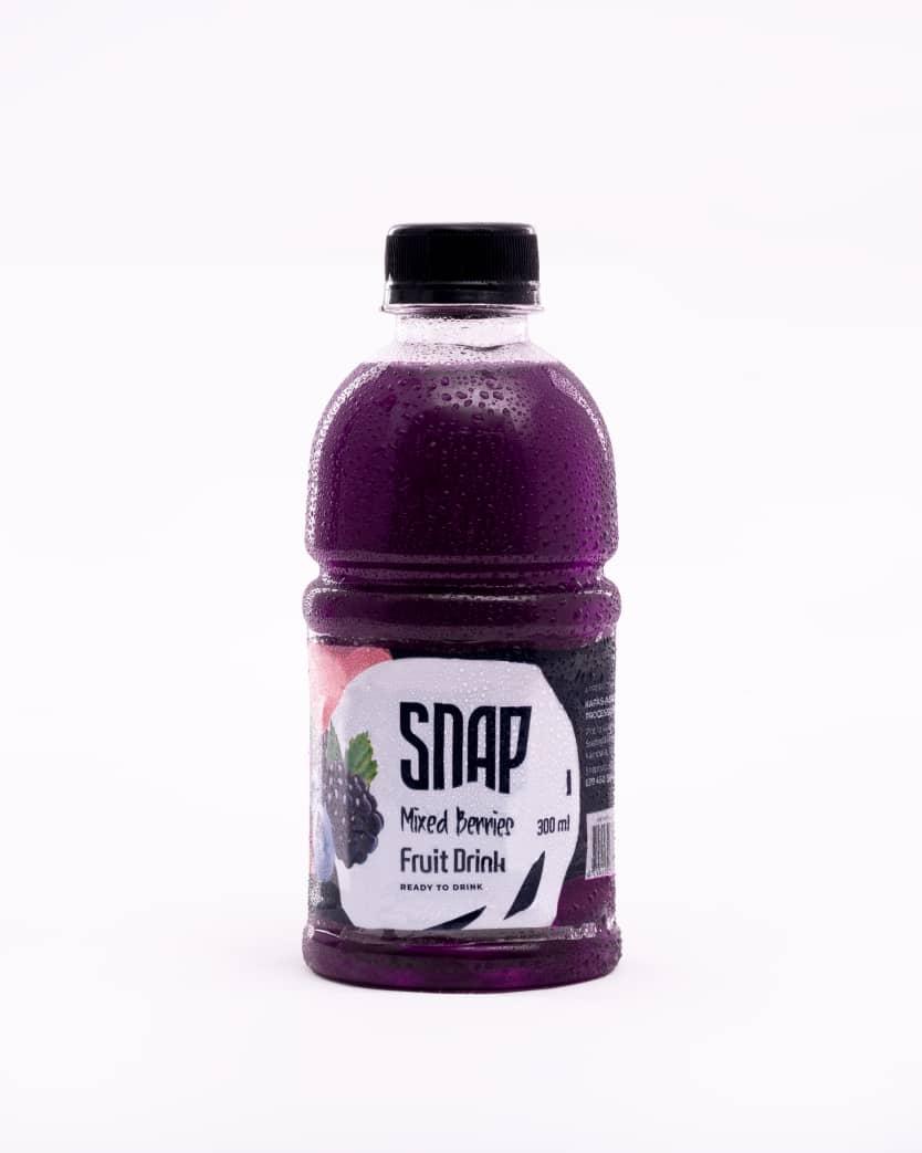 Snap Mixed Berries Fruit Juice 12x300ml