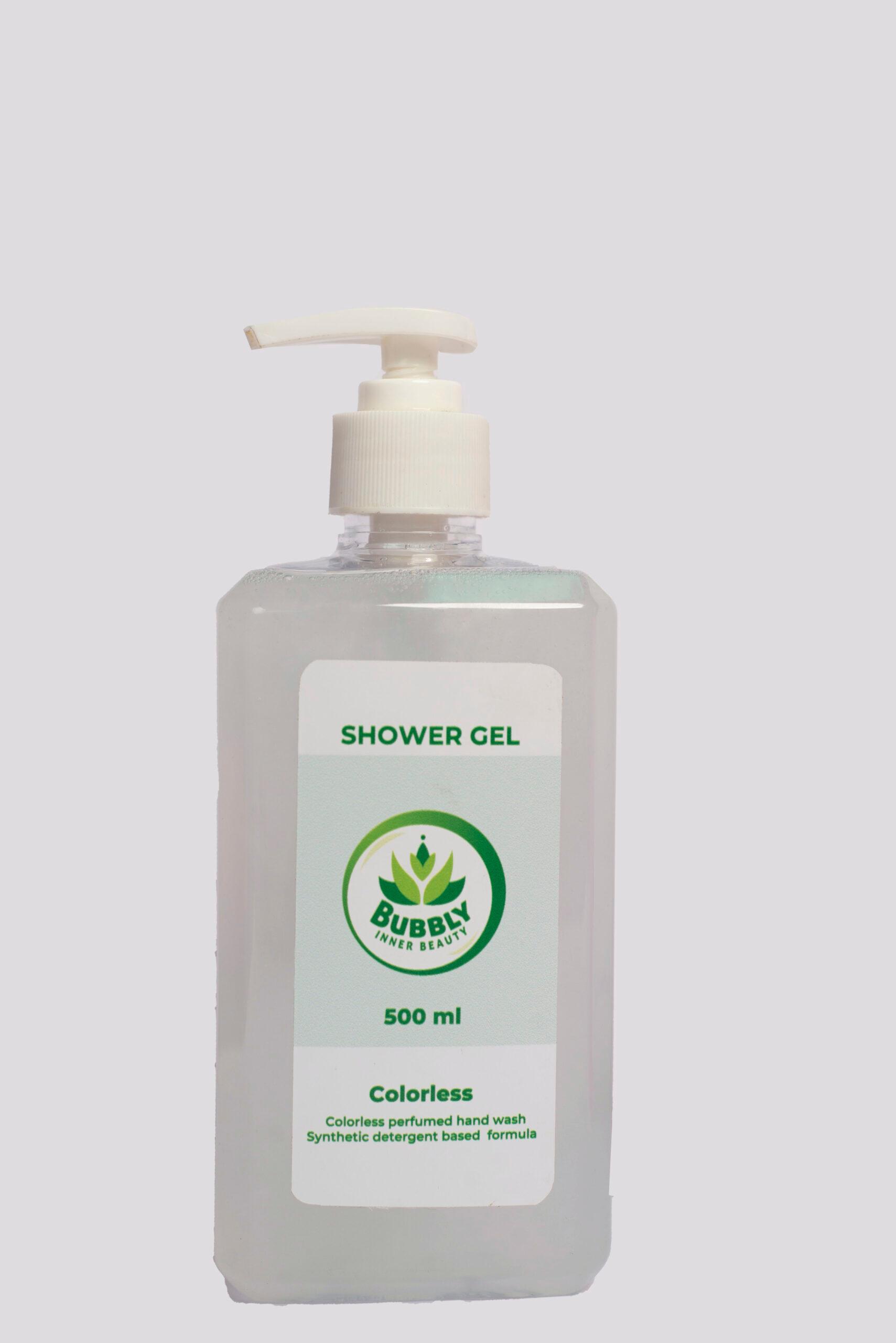 Bubbly Colorless Shower Gel 500ml